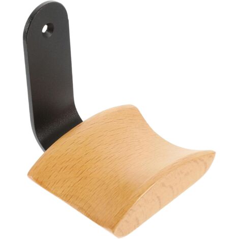 Support De Casque Mural en Bois De Hêtre Support pour Casque Audio Univers (1/5)