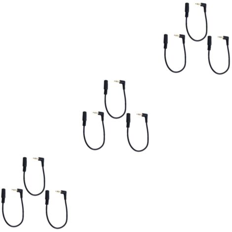 9pièces Câble Extension Audio Male à Femelle Pour Smartphones Et Haut - (1/5)