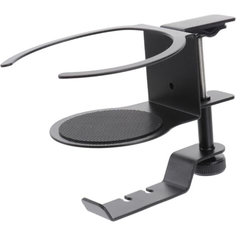 Support pour Casque Audio avec Porte - gobelet Et Crochet De Suspension (1/5)