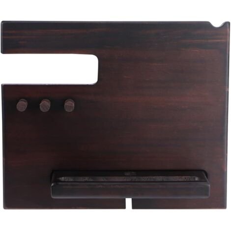 Support De Téléphone en Bois Polyvalent Support De Téléphone Rangement De (1/5)