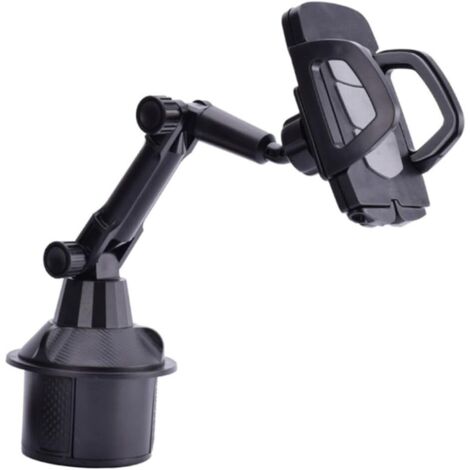 Support De Téléphone Portable pour Porte - gobelet Voiture Réglable 360° en (1/5)