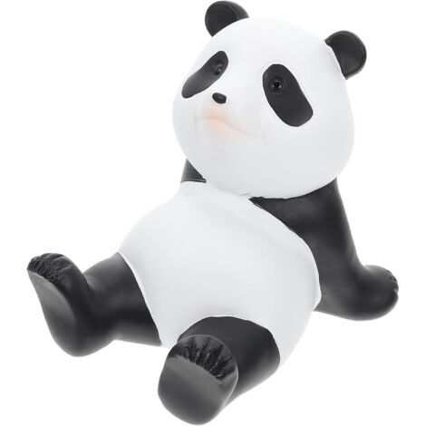 Support De Téléphone Panda Résine Support De Smartphone Portable Décoration (1/5)