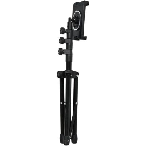 Support Téléphone Polyvalent Abs Et Fer Trépied Noir pour Smartphone (1/5)