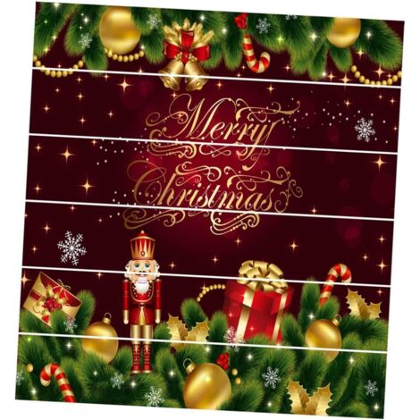 Autocollant Escalier de Noël Sticker Décoratif pour Escalier Autocollant de (1/5)
