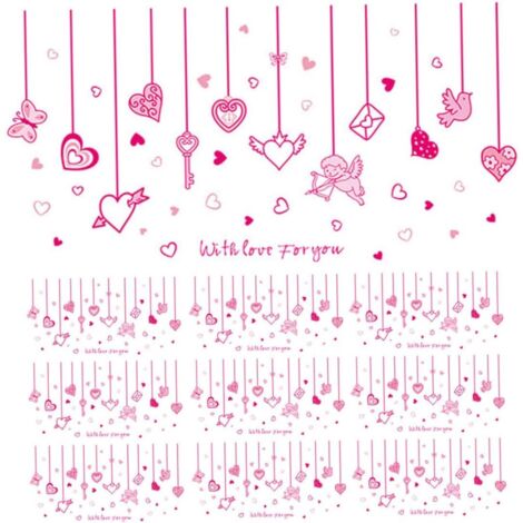 10pièces Stickers Muraux Décoratifs Pour Chambre Autocollants De Saint - (1/5)
