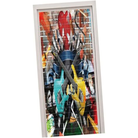 Autocollants De Porte Pvc Auto - adhésifs Et Amovibles Imperméables Pour (1/5)