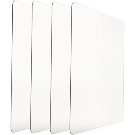 Miroir Pleine Longueur Autocollant 30x30 Cm en Polystyrène Incassable sans (1/5)