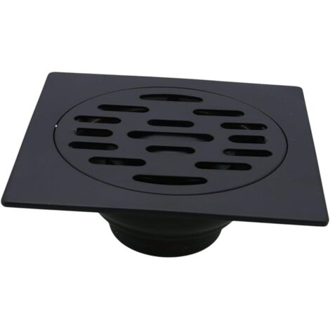 Couvercle De Drain De Acier Inoxydable Noir Siphon Anti - Odeur pour Salle (1/5)