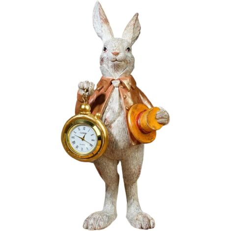 Figurines de Pâques - Horloge Décorative Animaux Drôles Intérieur - (1/5)