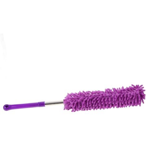 Plumeau Chenille Télescopique Lavable pour Nettoyage Domestique Manche (1/5)