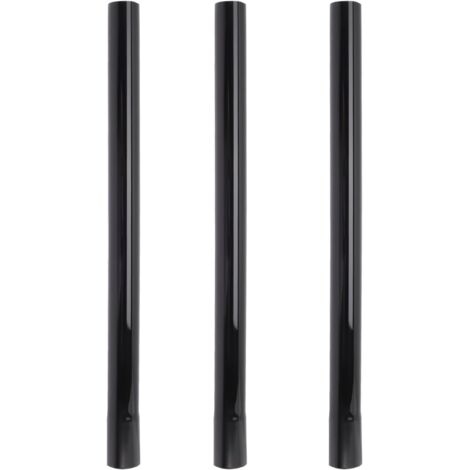 Lot de 3 Rallonges en Plastique pour Aspirateur Tube D’Extension Droit Ø32