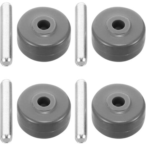 4 pièces Roulettes Silencieuses pour Brosse Sol Aspirateur Kit Compatible (1/5)