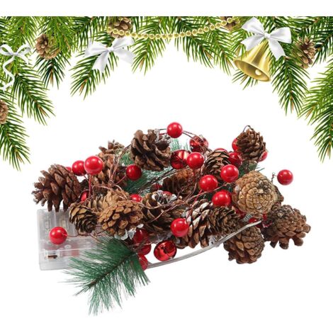 Guirlandes Lumineuses De Noël - Décoration D'Intérieur Artificielle - (1/5)