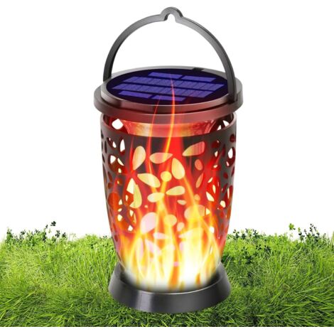 Lanterne Solaire - Lampe De Chemin À Flamme Vacillante - Lanterne (1/5)