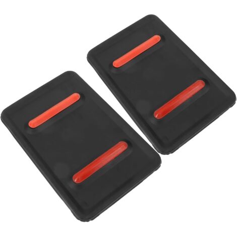 Lot de 2 Tapis Isolants en Tôle de Fer Noire pour Table à Repasser Coussin (1/5)