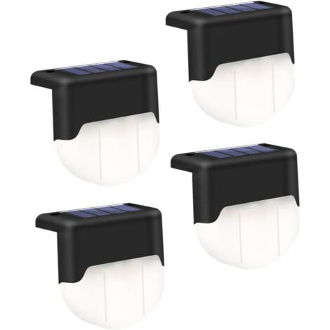 Lampes Solaires Dextérieur Pour Escaliers 4 Pièces Économes En Énergie (1/5)