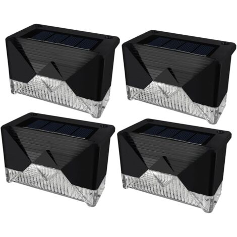 4pièces Lumières Solaire Étanches De Lampes Led Multifonctionnelles Pour (1/5)