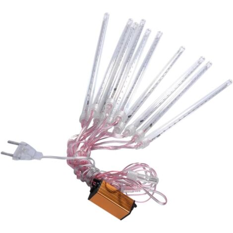 10pièces Lampe Extérieure Décorative à Effet Pluie D'étoiles Filantes (1/5)
