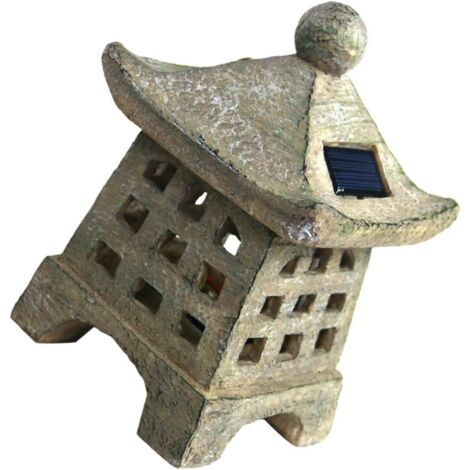 Lampe Solaire De Jardin Décoration Japonaise Étanche Pour Extérieur (1/5)