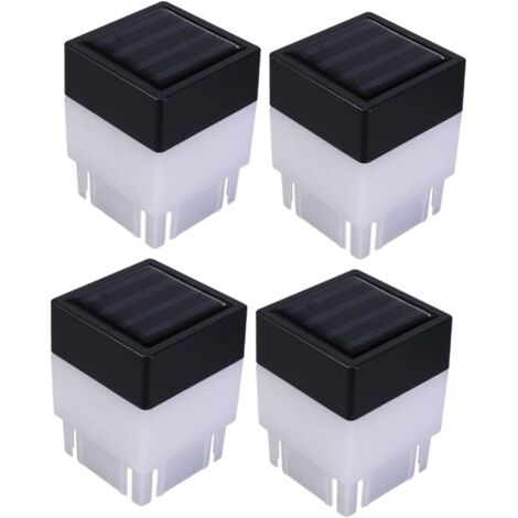 4pièces Lampe Solaire De Jardin Lumière De Corrido Éclairage Extérieur (1/5)