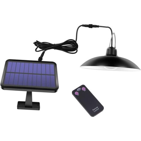 1ensemble Lampe De Jardin Solaire Étanche Avec Led Éclairage Extérieur (1/5)