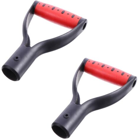 2 pièces Poignée de Pelle D Plastique et Ergonomique Lot de Poignées de (1/5)
