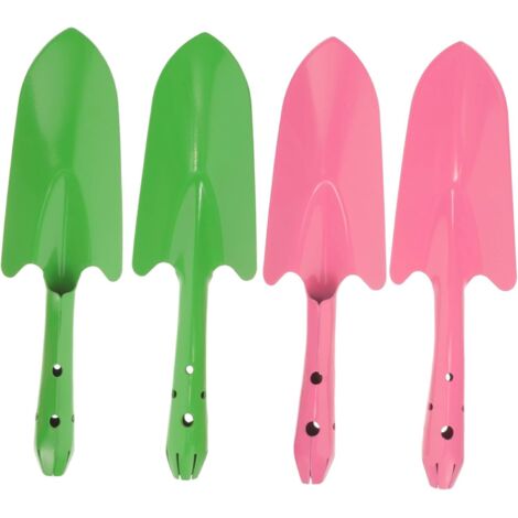 4 pièces Pelle de Jardin Fer Petite Pelle de Plantation Robuste et (1/5)