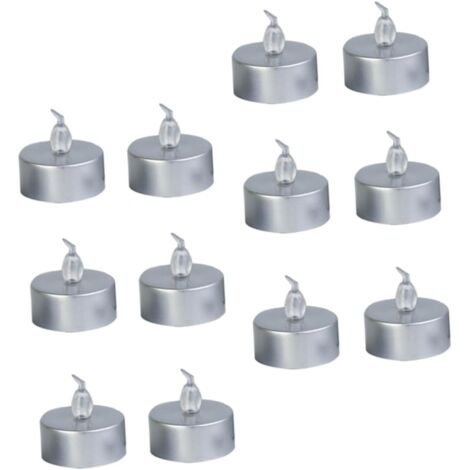 Bougies LED Décoratives sans Flamme - Lampe à Bougie LED Haltère en (1/5)