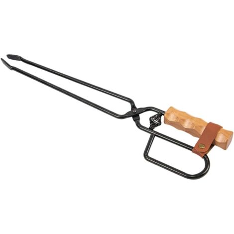 Pince à Charbon de Bois pour Barbecue Extérieure Outil de Préhension Longue (1/5)