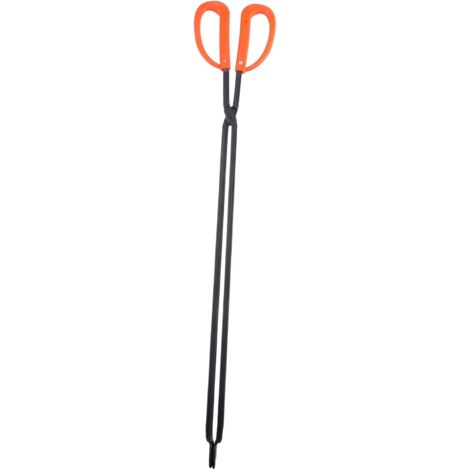 Pince Bois Longue pour Barbecue et Cheminée Pince Pratique pour Saisir (1/5)
