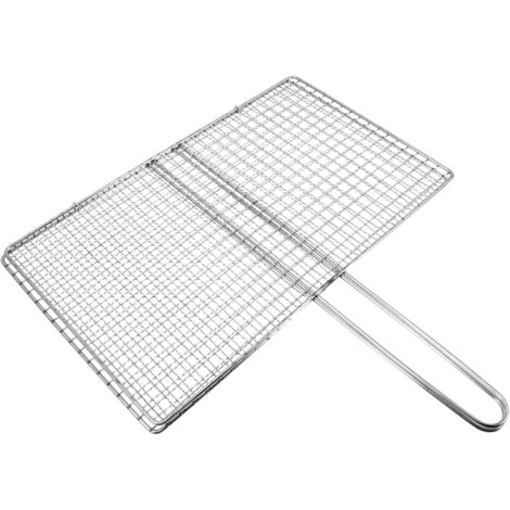 Panier à Grillades Acier Inoxydable pour Barbecue Filet Grillé Renforcé (1/5)
