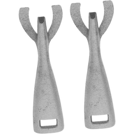 2 pièces Pince Fonte pour Grillades et Steaks Pince Anti - brûlure pour (1/5)