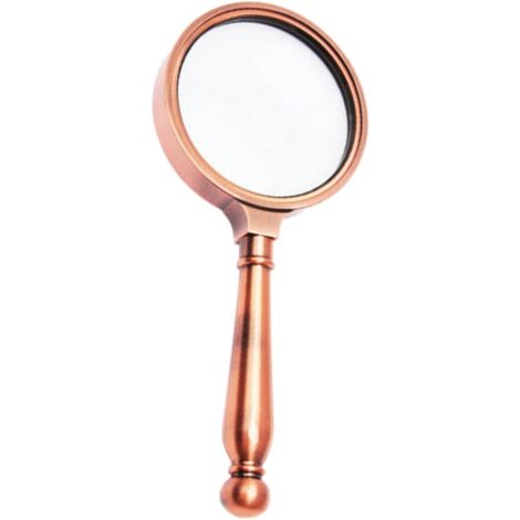 Loupe à Poignée De Poche Rétro Loupe De Lecture Portable pour Bijoux Et (1/5)