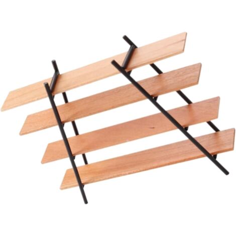 Étagère Miniature à Irréguliers Meuble Créatif pour Maison de Poupée (1/5)
