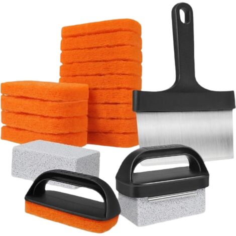 Nettoyant Pour Plaques De Cuisson - Raclette De Nettoyage Portable Et (1/5)