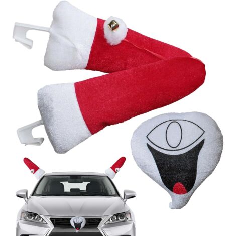 Accessoires Auto pour Fête de Noël - Décoration Peluche Renne de Noël - (1/5)
