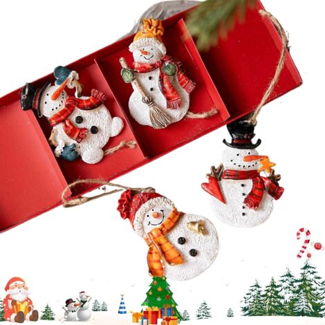 Décoration de sapin de Noël - Décoration d'arbre de Noël en résine - (1/5)