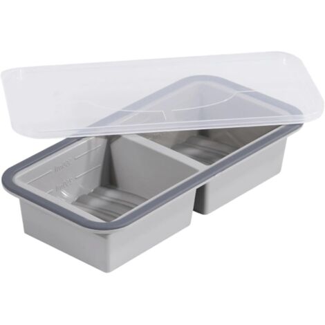 Moules à soupe en silicone pour le congélateur - Forme transparente durable (1/5)
