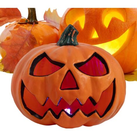 Lumières citrouilles d'Halloween pour l'intérieur - 20 cm - Éclairage (1/5)