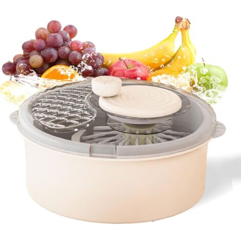Essoreuse pour salade - Récipient de rangement de cuisine - bol de lavage (1/5)