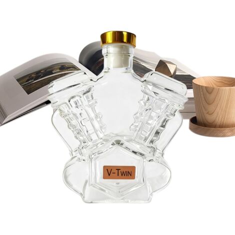 Bouteilles de Whiskey Vides - Carafe à Liqueur de Collection - Carafe À Vin (1/5)