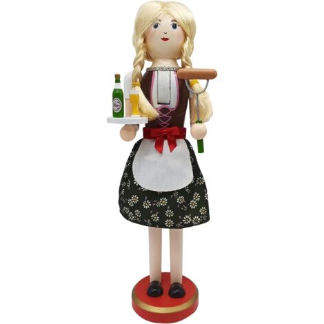 Casse - noisette décoratif en bois de 35 cm - Figurine de casse - noisette (1/5)