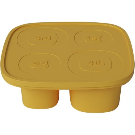 Moule à glace cylindrique - moule à glace - Moule en silicone creux à 4 (1/5)