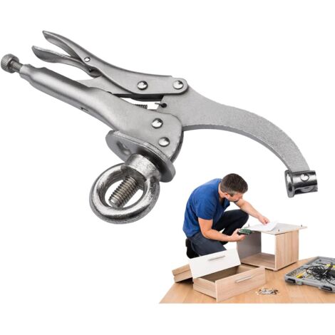 Pince de blocage pour perceuse - serre - joints de soudage 23 cm - serrage (1/5)
