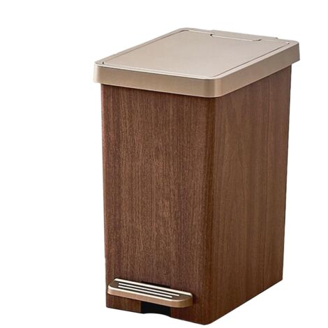 Poubelles De Cuisine - Poubelle Avec Couvercle Et Pédale Au Pied Pour (1/5)