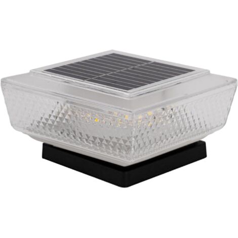 Lumières Solaires Pour Clôture - Lot De 2 Lumières Solaires Étanches Pour (1/5)