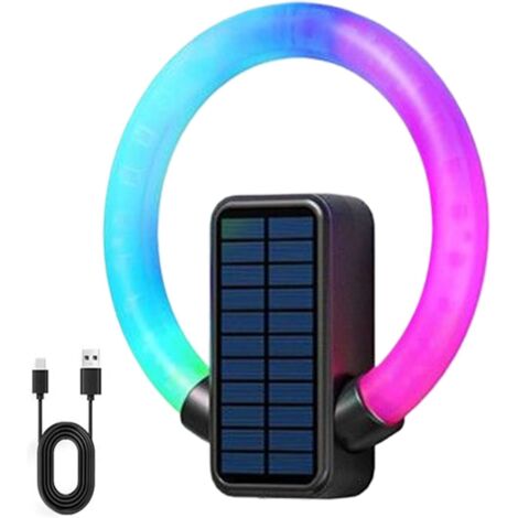Lumières Solaires Extérieur Étanches - Lampe LED avec 3 Modes d'Éclairage - (1/5)