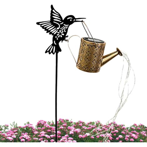 Arrosoir Lumière Solaire - Lumière Solaire En Forme De Colibri Pour (1/5)