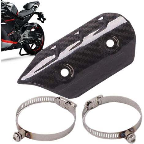 Panneau d'échappement de moto - Protection contre le tuyau d'échappement - (1/5)