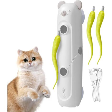Jouet de pêche à la pêche pour chat - Capteur intelligent électrique - (1/5)